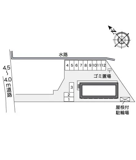 彦根市高宮町 月極駐車場